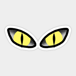 Cat's Eyes Sticker